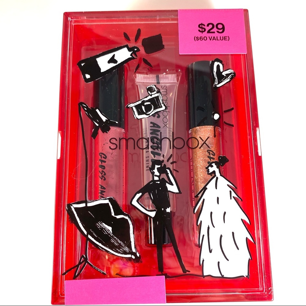Smashbox cosmetics lip trio in box Limited Edition